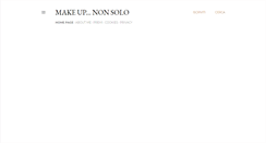 Desktop Screenshot of makeupnonsolo.com